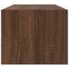 vidaXL TV Cabinet Brown Oak Engineered Wood Medium TV Cabinet