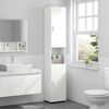 vidaXL Bathroom Cabinet Set with Storage TULUM High Gloss White