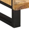 vidaXL TV Cabinet Natural wood Solid Rough Mango Wood Medium