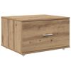 vidaXL Desk Artisan Oak 51.77 x 19.69 x 41.93 in Engineered Wood