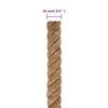 vidaXL Jute Rope 164.0 ' Long 0.63 " Thick