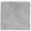 vidaXL Wall Cabinet Concrete Grey Engineered Wood 23.6x14.4x13.8 in