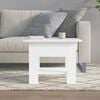 vidaXL Coffee Table White Engineered wood Small Coffee Table Square