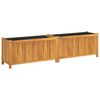 vidaXL Garden Planter Natural Wood Solid Acacia Wood Large Durable
