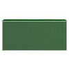 vidaXL Garden Shed Green Galvanized Steel 75.6 x 173.2 x 87.8 in
