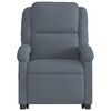 vidaXL Stand Up Massage Recliner Chair Dark grey