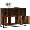 vidaXL Sideboard Smoked Oak Engineered wood Medium Sideboard