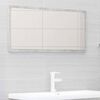 vidaXL Bathroom Furniture Set Concrete Grey Engineered Wood
