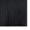 vidaXL Rug Black Bamboo 23.6 x 196.9 in Non-slip Area Rug