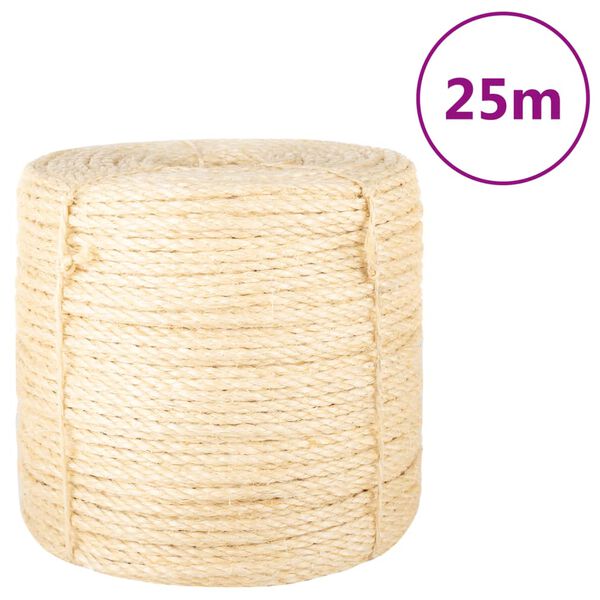 vidaXL Rope 100% Sisal 0.24 " 82.0 '