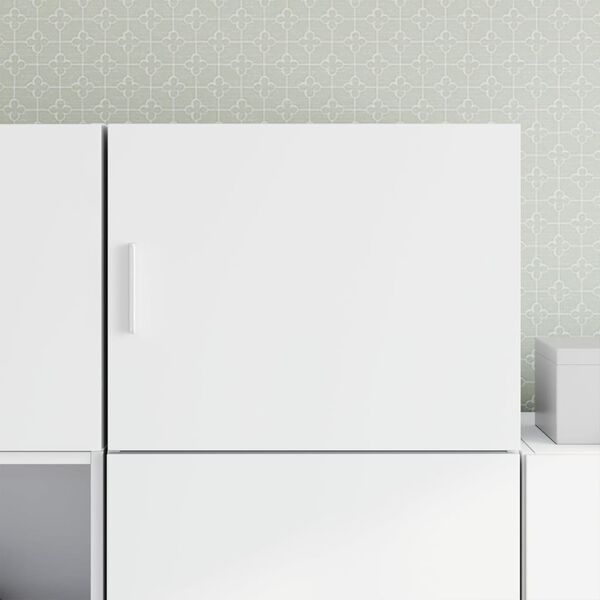 vidaXL Wall Cabinet White Engineered wood Medium Wall Cabinet