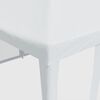 vidaXL Party Tent White HDPE with coating, powder-coated iron
