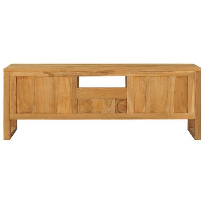 vidaXL TV Cabinet 47.2"x12.6"x17.7" Solid Teak Wood