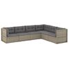 vidaXL Garden Lounge Set Grey