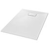 vidaXL Shower Base Tray SMC White 47.2"x27.6"