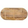 vidaXL Table Top Natural Solid mango wood 47.2 x 19.7 in Durable