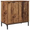 vidaXL Bathroom Furniture Set Old Wood Engineered wood, Metal
