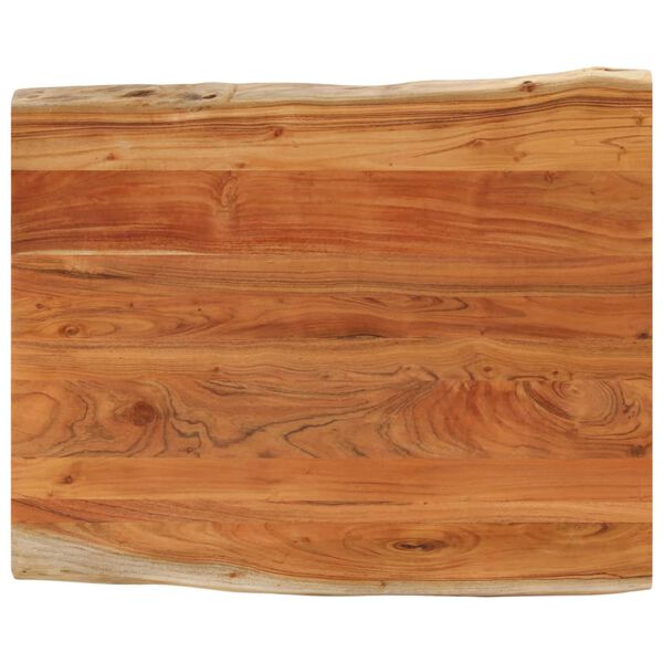 vidaXL Table Top 43.3"x31.5"x1.5" Rectangular&nbsp;Solid Wood Acacia Live Edge