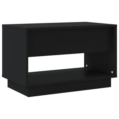 vidaXL TV Cabinet Black 27.6"x16.1"x17.3" Chipboard