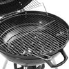 vidaXL Kettle Charcoal BBQ Grill 28.7"x22.8"x37.8" Steel