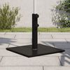 vidaXL Umbrella Base Black Steel 37.5 lb Umbrella Base Square