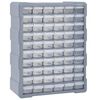 vidaXL Multi-drawer Organizer with 60 Drawers 15"x6.3"x18.7"