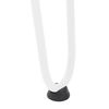 vidaXL Hairpin Table Leg White Solid powder-coated steel Standard