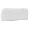 vidaXL Headboard Cushion White