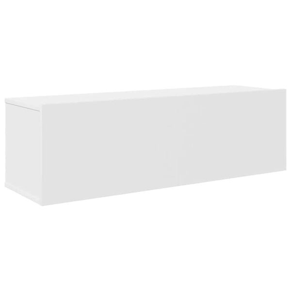 vidaXL TV Cabinet Set Set of 7 White Engineered wood Large Storage