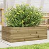 vidaXL Garden Planter Natural Pine Vacuum pressure treated pinewood