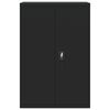 vidaXL File Cabinet Black Powder-coated steel Medium File Cabinet