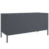 vidaXL TV Cabinet Anthracite Steel Medium TV Cabinet Rectangular