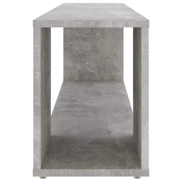 vidaXL TV Cabinet Concrete grey Engineered wood Medium TV Cabinet