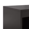vidaXL Sideboard Black Cold-rolled steel Standard Sideboard