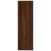 vidaXL Book Cabinet Brown Oak Engineered Wood Medium Book Cabinet