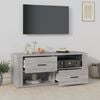 vidaXL TV Cabinet Grey Sonoma Engineered wood Medium TV Cabinet