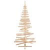 vidaXL Christmas Trees with Stand Natural 82.7" Solid pine wood