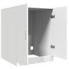 vidaXL Washing Machine Cabinet White 28.0x28.1x36.0"