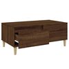 vidaXL Coffee Table Brown Oak Engineered Wood Medium Coffee Table