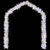 vidaXL Christmas Garland White PVC 16.4 ft extra-wide Christmas Garland