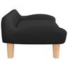 vidaXL Kids Sofa Black