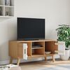 vidaXL TV Cabinet White and brown