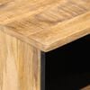 vidaXL TV Cabinet Rough Mango Solid Rough Mango Wood Medium TV Cabinet