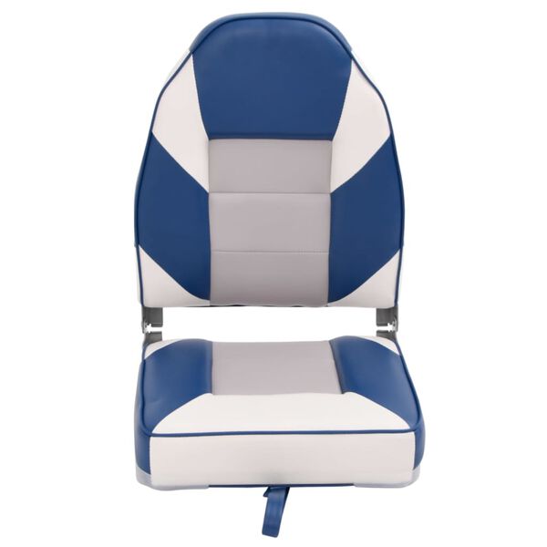 vidaXL Boat Seat with High Back Foldable 15.4x16.9x22.8"