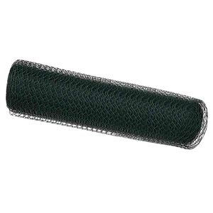 vidaXL Hexagon Fence Green 0.4 x 100 m Steel