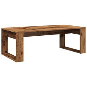 vidaXL Coffee Table Old wood Engineered wood Medium Durable