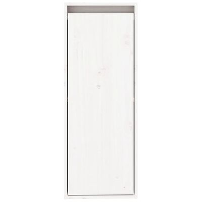 vidaXL Wall Cabinets 2 pcs White 11.8"x11.8"x31.5" Solid Wood Pine