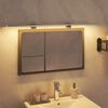vidaXL LED Mirror Light Silver Aluminum 31.5 in LED Mirror Light