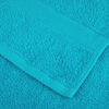 vidaXL Sauna Towel Set of 2 Turquoise 100% Cotton 31.5 x 78.7 in Hooks