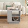 vidaXL Coffee Table Concrete Grey Engineered Wood Small Coffee Table